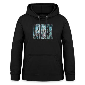 Urbex Lost Places - Frauen Hoodie - Schwarz - Vorne - AI Model Female 172 light (172cm)
