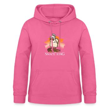 Choco snack king sandwich gift - Women's Hoodie - pink - Front - AI Model Female 172 light (172cm)