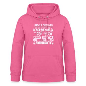 Tai Chi Taiji Martial Arts Meditation Gift Idea - Women's Hoodie - pink - Front - AI Model Female 172 light (172cm)