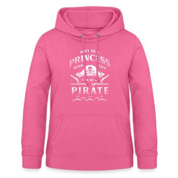 Pirate gift princess pirate skull skull - Women's Hoodie - pink - Front - AI Model Female 172 light (172cm)