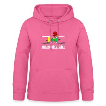 Elektrizität Erklärt Elektriker Elektroniker - Frauen Hoodie - Pink - Vorne - AI Model Female 172 light (172cm)