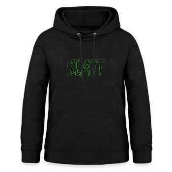 SLATT - Frauen Hoodie - Schwarz - Vorne - AI Model Female 172 light (172cm)