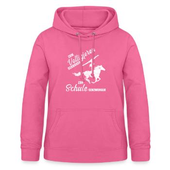 Voltigieren - Frauen Hoodie - Pink - Vorne - AI Model Female 172 light (172cm)