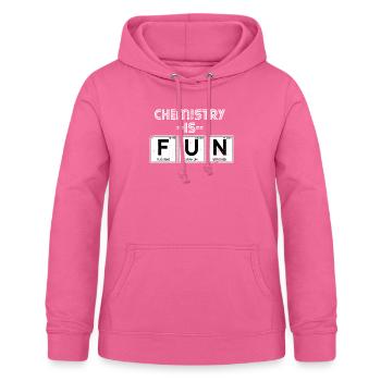 Chemie - Frauen Hoodie - Pink - Vorne - AI Model Female 172 light (172cm)