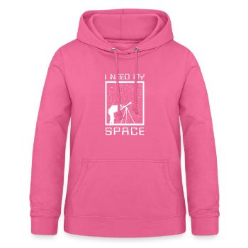 Funny My Space Product Astronomy Gift Astronomer - Women's Hoodie - pink - Front - AI Model Female 172 light (172cm)