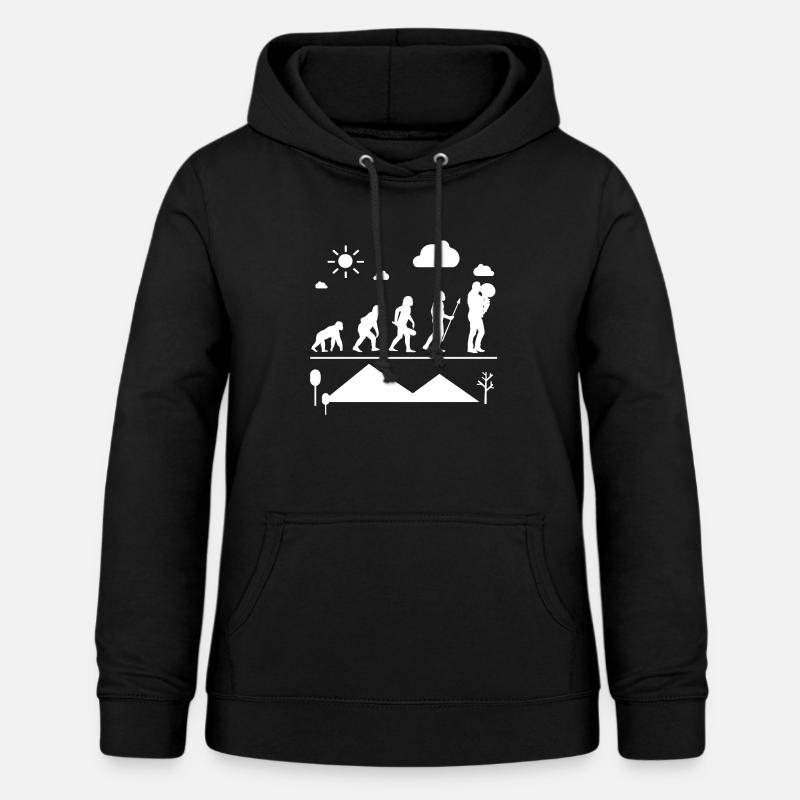 Tuba Tuba Evolution - Sweat à capuche Femme - noir