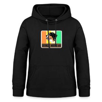 Bernese Mountain Dog - Women's Hoodie - black - Front - AI Model Female 172 light (172cm)