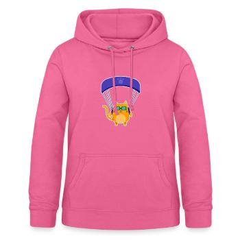 Gleitschirm Paragliding Geschenk Pilot Paraglider - Frauen Hoodie - Pink - Vorne - AI Model Female 172 light (172cm)