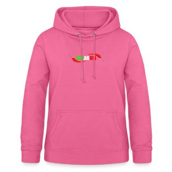 Calabria Peperoncino design, tricolor italy - Women's Hoodie - pink - Front - AI Model Female 172 light (172cm)