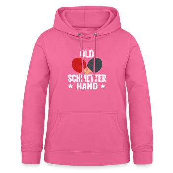 Table tennis player Table tennis sayings gift - Women's Hoodie - pink - Front - AI Model Female 172 light (172cm)