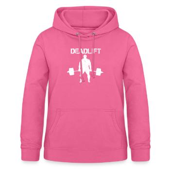 Deadlift 3 - Frauen Hoodie - Pink - Vorne - AI Model Female 172 light (172cm)