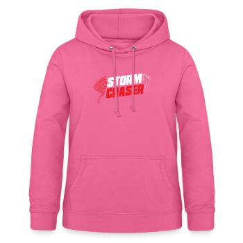 Storm Chaser Tornado Vêtements - Sweat à capuche Femme - rose - Devant - AI Model Female 172 light (172cm)