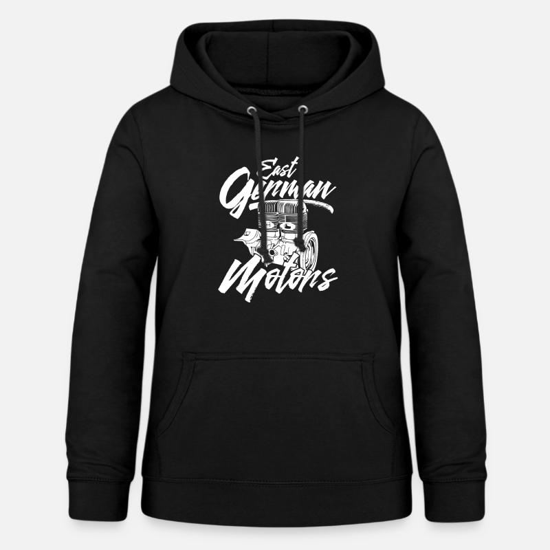 east german motors - Sweat à capuche Femme - noir