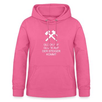 Bergbau Steiger Geschenk Ruhrpott - Frauen Hoodie - Pink - Vorne - AI Model Female 172 light (172cm)
