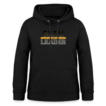 Clan Leader Clash Gamer Royale Arena - Women's Hoodie - black - Front - AI Model Female 172 light (172cm)