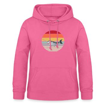 narwhal - Women's Hoodie - pink - Front - AI Model Female 172 light (172cm)