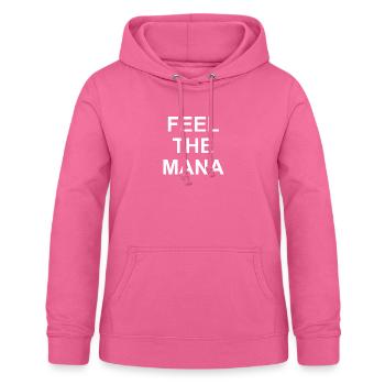 Feel the MANA - Hawaii - Hawaii Motivation - Frauen Hoodie - Pink - Vorne - AI Model Female 172 light (172cm)