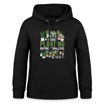 Pflanzung Pflanzen Ich liebe meinen Garten Gartena - Frauen Hoodie - Schwarz - Vorne - AI Model Female 172 light (172cm)