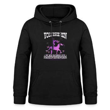 Mädchen Voltigieren Volti - Frauen Hoodie - Schwarz - Vorne - AI Model Female 172 light (172cm)