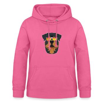 Rottweiler I Spain Sunglasses I Spanish Flag - Frauen Hoodie - Pink - Vorne - AI Model Female 172 light (172cm)