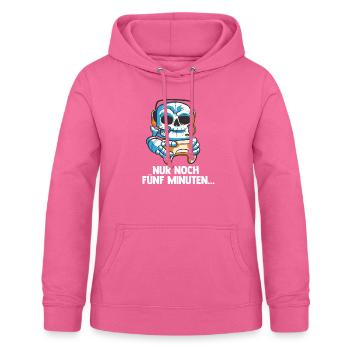 Streamen Videospiele Skelett - Computer Spiele - Frauen Hoodie - Pink - Vorne - AI Model Female 172 light (172cm)