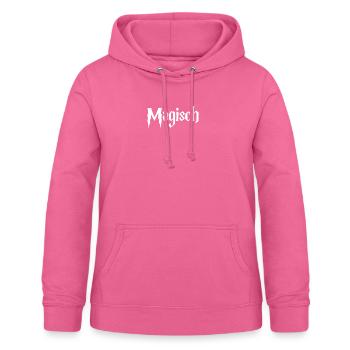 Mysteriöses Mädchen Magisches Seltsam Verrückt - Frauen Hoodie - Pink - Vorne - AI Model Female 172 light (172cm)