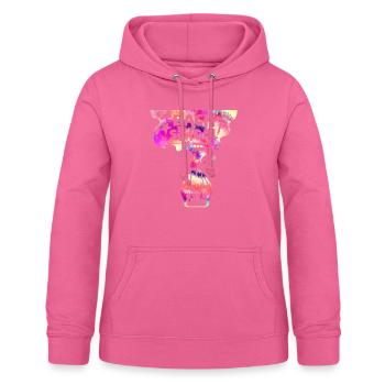Rucksack Schulbus zurück zur Schule - Frauen Hoodie - Pink - Vorne - AI Model Female 172 light (172cm)
