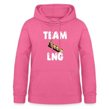 Team LNG Tanker - Women's Hoodie - pink - Front - AI Model Female 172 light (172cm)