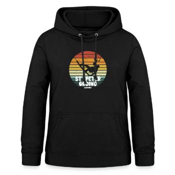 St. Peter Ording Kitesurfing Wassersport Design - Frauen Hoodie - Schwarz - Vorne - AI Model Female 172 light (172cm)