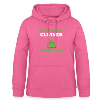 Best Window Cleaner Mom - Women's Hoodie - pink - Front - AI Model Female 172 light (172cm)