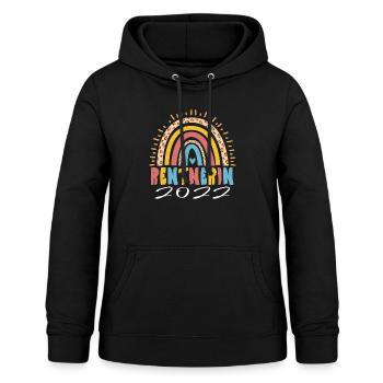 Rentnerin 2022 Ruhestand Rentner Rente Geschenk - Frauen Hoodie - Schwarz - Vorne - AI Model Female 172 light (172cm)