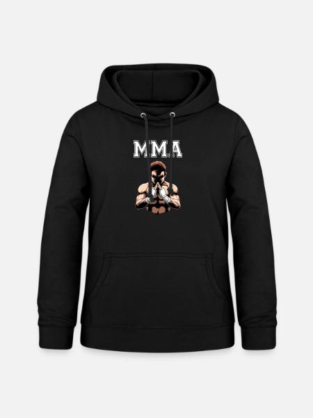 MMA-Kämpfer - Frauen Hoodie - Schwarz
