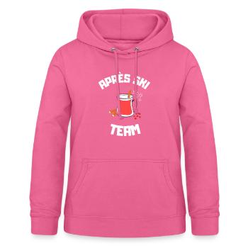 Après Ski Team - Women's Hoodie - pink - Front - AI Model Female 172 light (172cm)