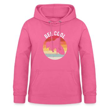 Bee Cool Bienen Imker Nachhaltigkeit Klimaschutz G - Frauen Hoodie - Pink - Vorne - AI Model Female 172 light (172cm)