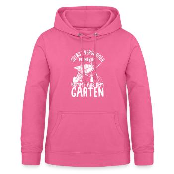 Selbstversorger Gemüseanbau Garten Schrebergarten - Frauen Hoodie - Pink - Vorne - AI Model Female 172 light (172cm)
