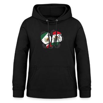 Humorvolles Boxen Mexikanisches Sparring Kickboxen - Frauen Hoodie - Schwarz - Vorne - AI Model Female 172 light (172cm)