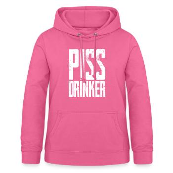 Piss Drinker 31 - Frauen Hoodie - Pink - Vorne - AI Model Female 172 light (172cm)