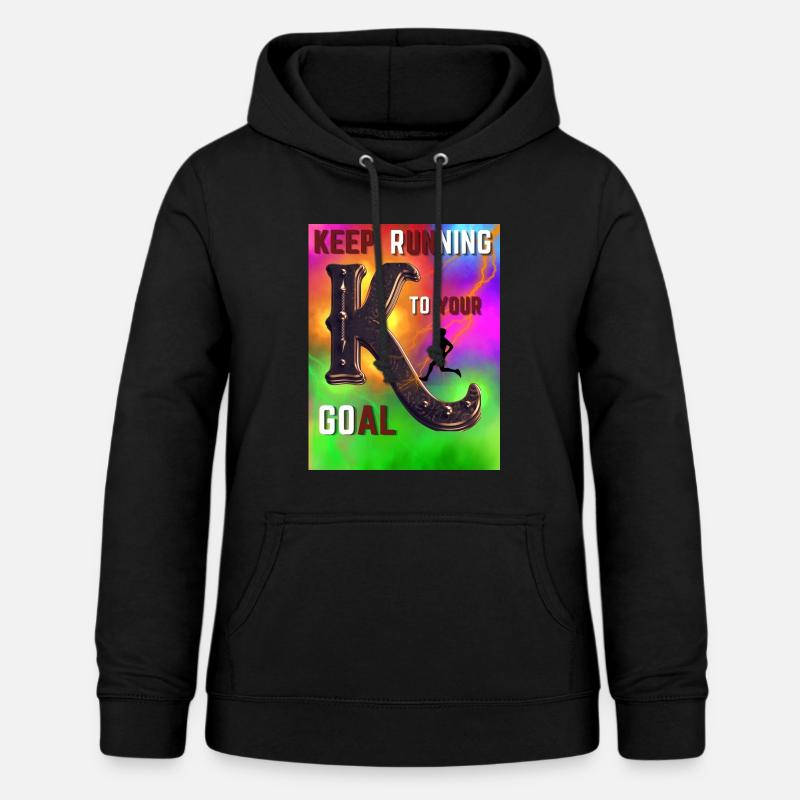 Conception des objectifs - Sweat à capuche Femme - noir