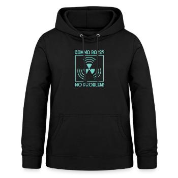 Atomkraftwerk Nuklear Energie Erneuerbare Energie - Frauen Hoodie - Schwarz - Vorne - AI Model Female 172 light (172cm)