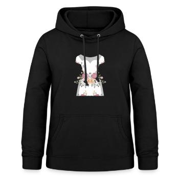 Hilarious Wedding Dresses Proposals Mockery - Women's Hoodie - black - Front - AI Model Female 172 light (172cm)