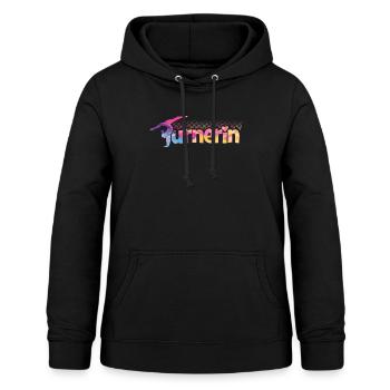 Turnen | Turnerin Gymnastik Turnen Mädchen Frauen - Frauen Hoodie - Schwarz - Vorne - AI Model Female 172 light (172cm)