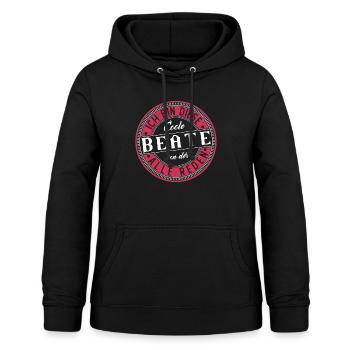 Beate Geschenkidee Geschenk Geburtstag - Frauen Hoodie - Schwarz - Vorne - AI Model Female 172 light (172cm)