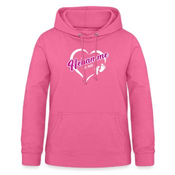 Hebamme 2023 Beruf Hebammenstudium Geburtshilfe - Frauen Hoodie - Pink - Vorne - AI Model Female 172 light (172cm)