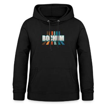 Bochumerin Bochumer Bochum - Frauen Hoodie - Schwarz - Vorne - AI Model Female 172 light (172cm)