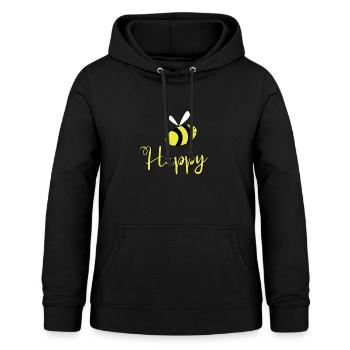 Inspirational Happiness Enthusiasts Uplifting - Women's Hoodie - black - Front - AI Model Female 172 light (172cm)