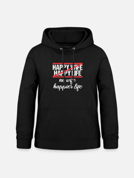 Geschieden Trennung Scheidung Scheidungs - Frauen Hoodie - Schwarz