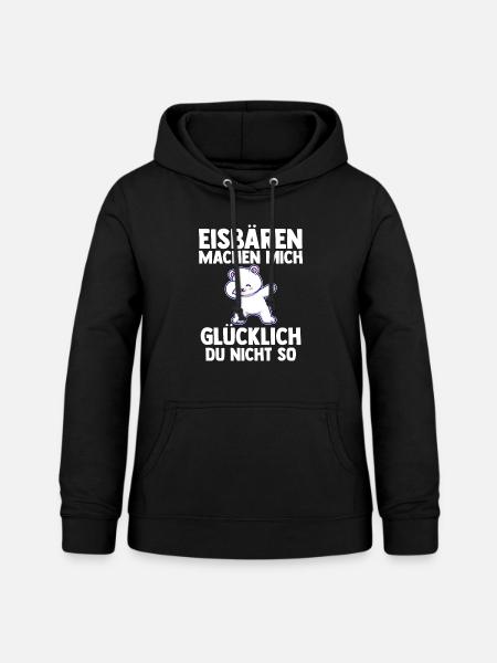 Eisbär Eisbären - Frauen Hoodie - Schwarz