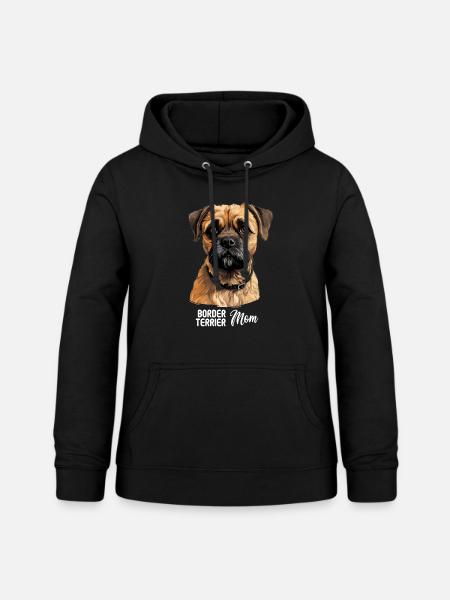 Hund Border Terrier - Frauen Hoodie - Schwarz