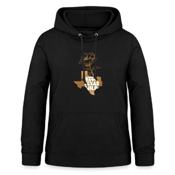 Wildflower Fields Wildflowers Bluebonnet Texas - Women's Hoodie - black - Front - AI Model Female 172 light (172cm)