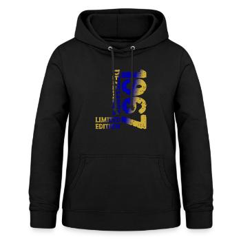 1967 Dezember Limited Edition 56. Geburtstag Deko - Frauen Hoodie - Schwarz - Vorne - AI Model Female 172 light (172cm)
